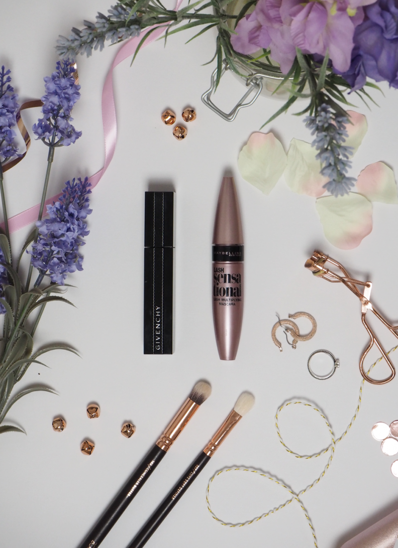 Givenchy noir Interdit vs Maybelline Lash Sensational Mascara