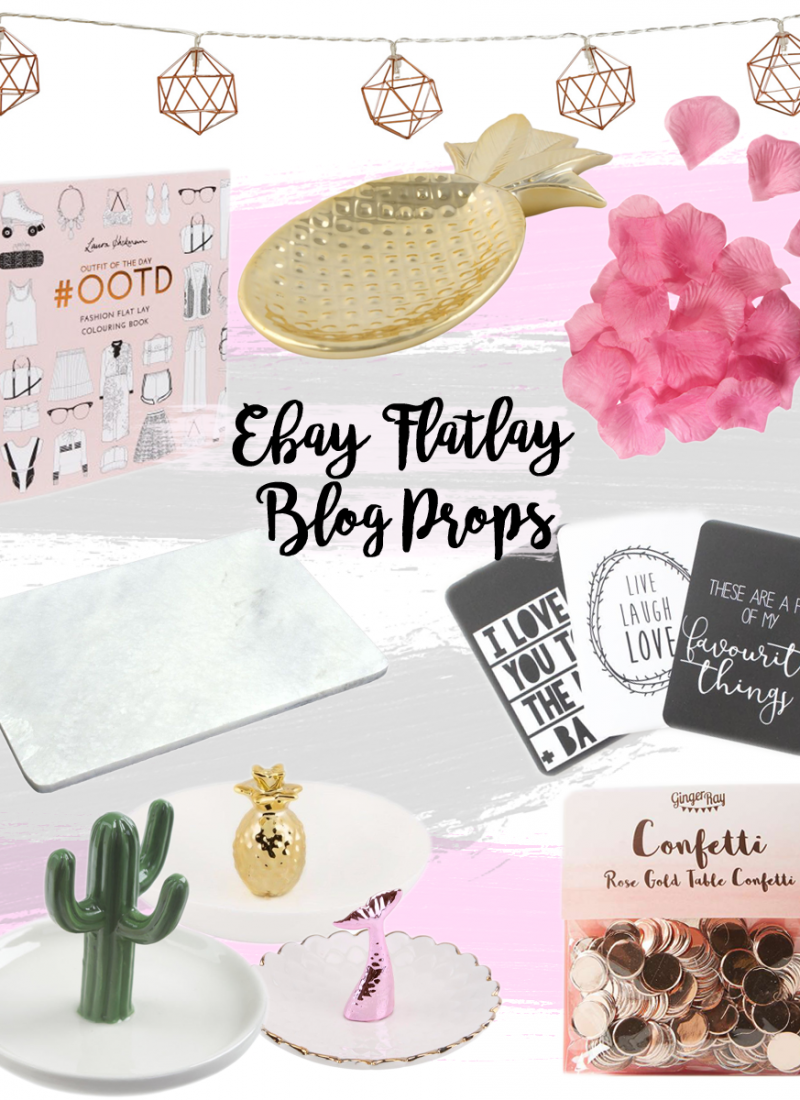 Ebay Flatlay Blogging Props // LUCY-COLE
