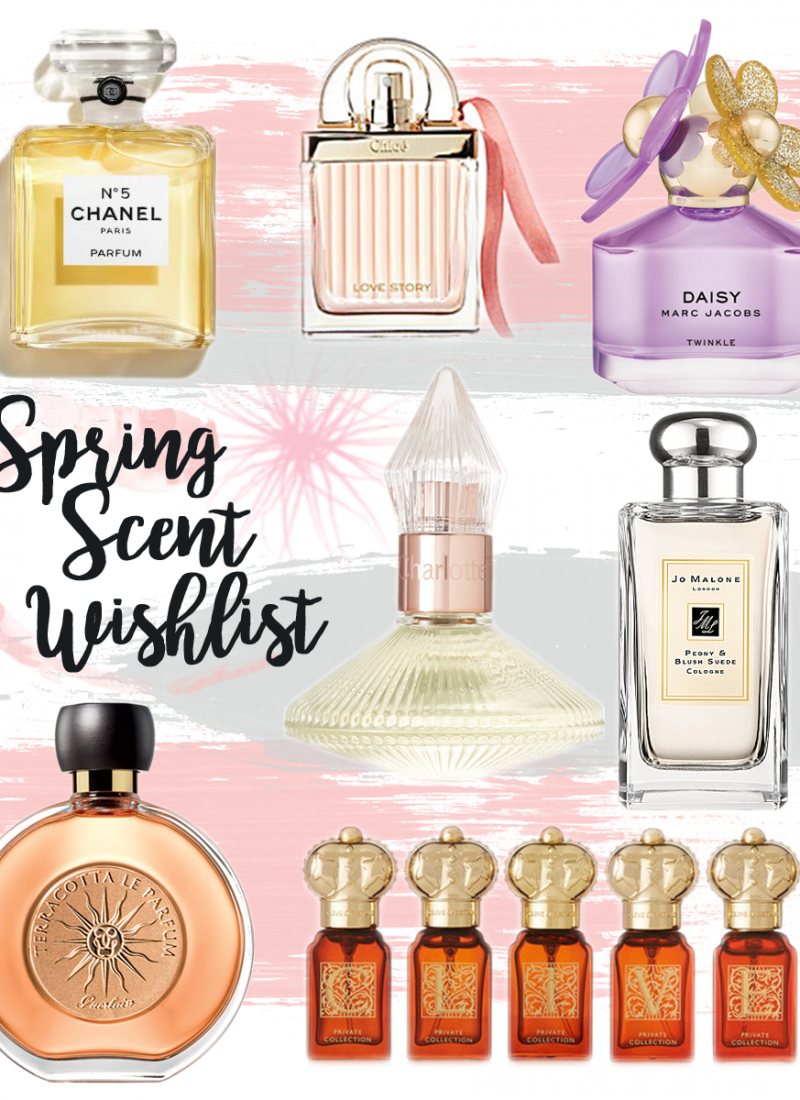 Spring Scent Wishlist // LUCY-COLE