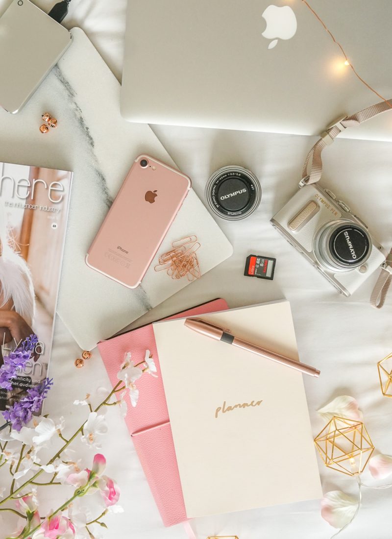 My Blogging Kit // LUCY-COLE