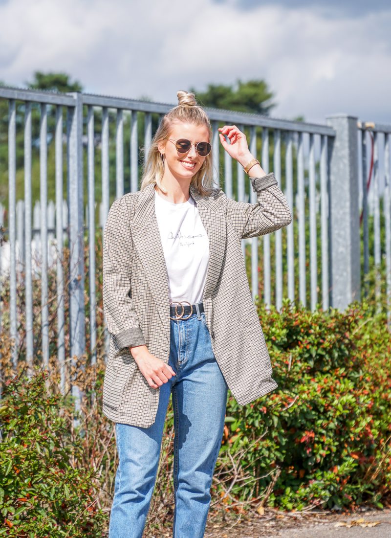 The must have item for Autumn: The checkered blazer | LUCY-COLE