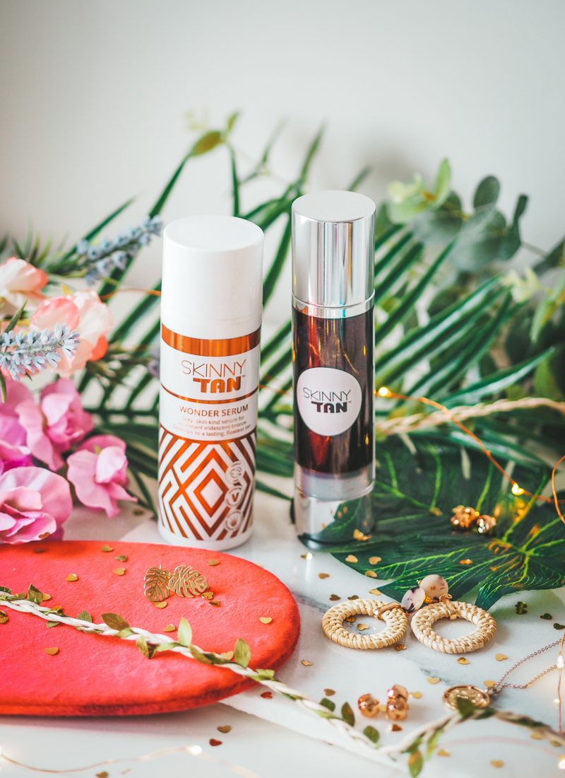 My favourite tan for a spring glow: Skinny Tan Wonder Serum | lucy-cole