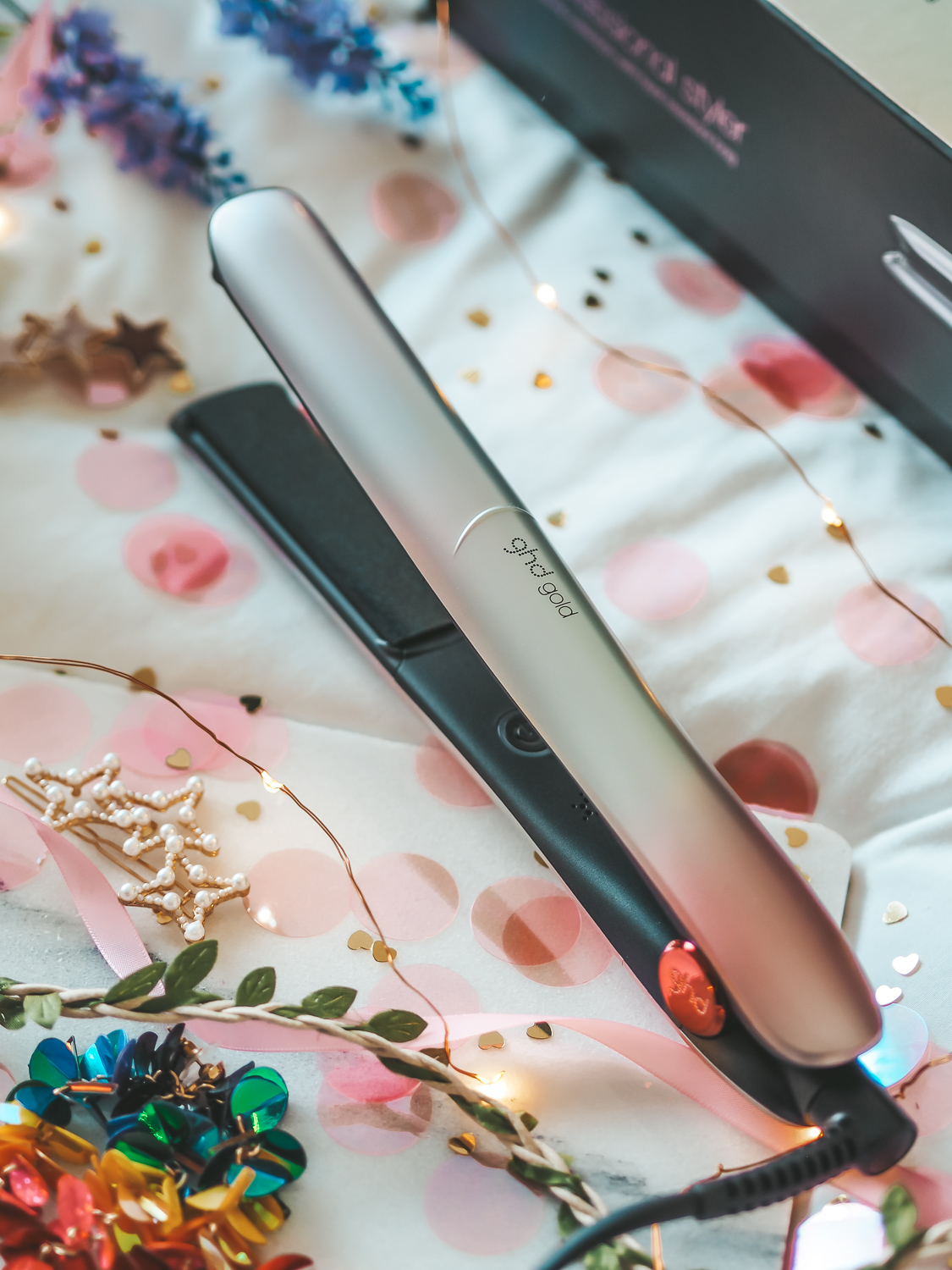How I style my hair with the GHD Gold Professional Styler | lucy-cole